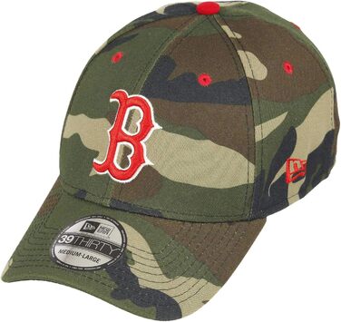 Кепка New Era MLB Red Sox 39Thirty Basecap Boston - Бейсболка (M-L, Червона)