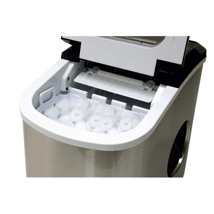 Машина для приготування льоду IceMaster Pro з нержавіючої сталі, 2.2 літри, 90 Вт