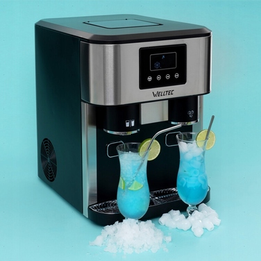 Льодогенератор Welltec ICE20 Pro, чорний, 380 Вт