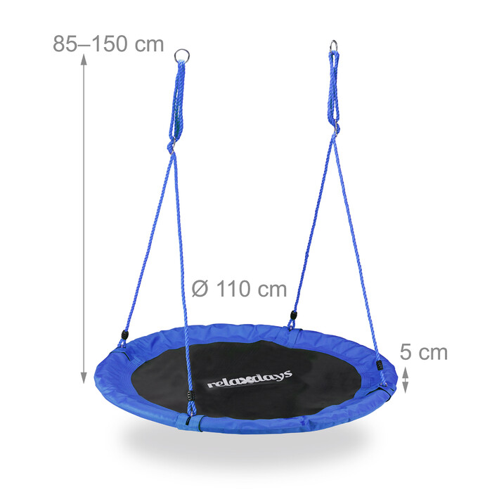 Relaxdays Nest Swing 110 cm