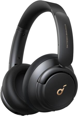 Soundcore Q30 навушники Bluetooth з активним шумозаглушенням, Hi-Res звук, 40 годин роботи, чорний