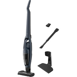 Бездротовий пилосос AEG Ultimate 5000 Clean AS52CB21DB 2в1, 21,6В, до 50 хв, 79 дБ, для всіх підлог, із аксесуарами, синій, модель 2023, 58% переробленого пластику
