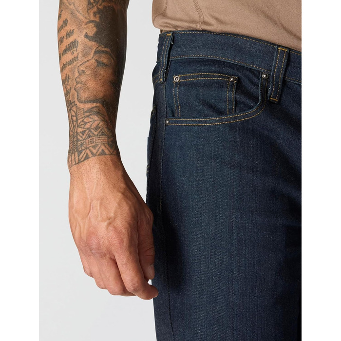 Джинси чоловічі Carhartt 102807, блакитні, 36W/32L, класичний крій