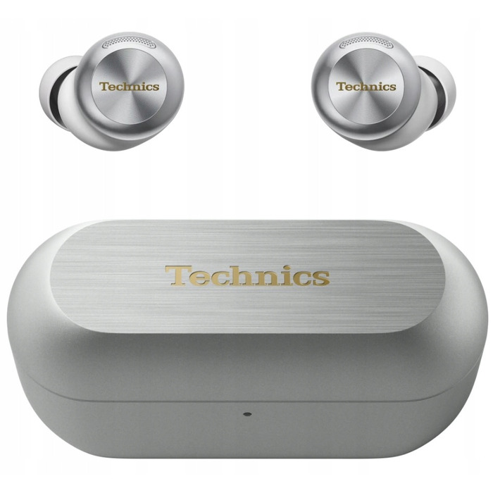 Бездротові вакуумні навушники Technics EAH-AZ100E-S з ANC, сріблясті