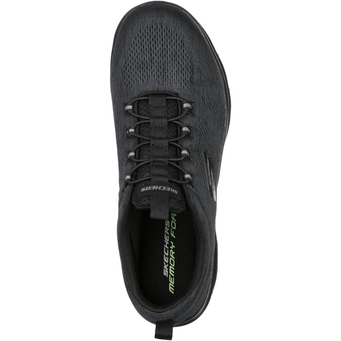 Чоловічі кросівки Skechers Summits Louvin, 43 EU, чорні, сітка та PU оздоблення