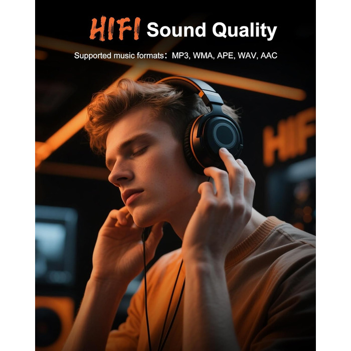 MP3 плеєр Hi-Res 64GB з Bluetooth 5.3, DSD DAC, підтримкою FLAC, 2.8
