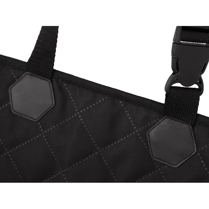 Автоматик для собак та котів: килимок на заднє сидіння авто 133 x 45 см (Чорний Оксфорд)