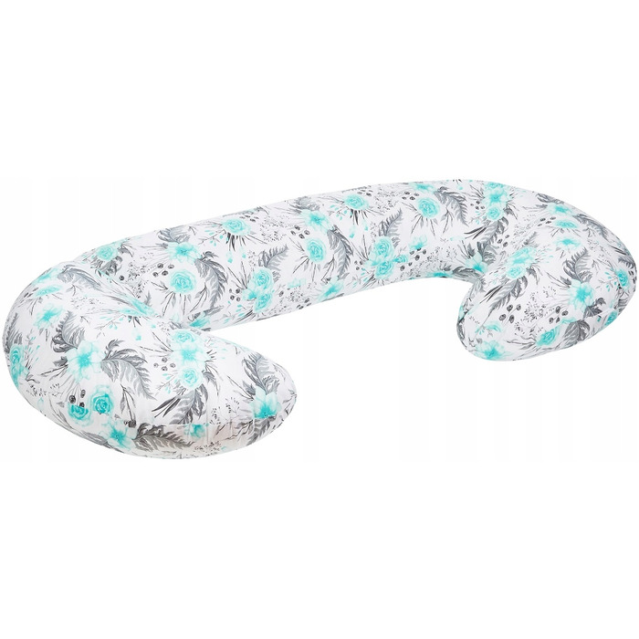 Подушка для сну Babymam, біла, силіконові кульки, 3в1