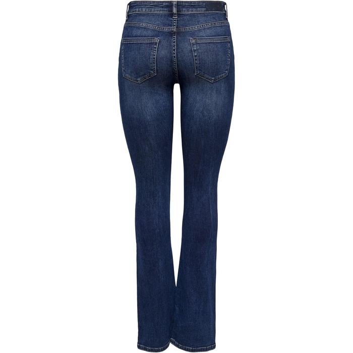 Джинси жіночі ONLY Onlblush Mid Flared Denim Tai021 Noos, темно-синій денім, розмір M / 30L