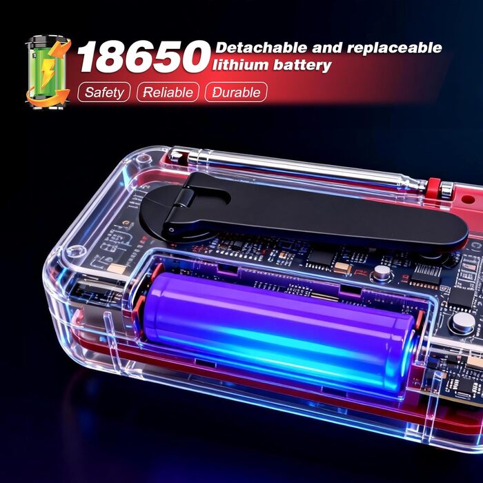 Радіоприймач Kurbelradio з навушниками, AM/FM/SW, сонячне аварійне радіо, 2000mAh Power Bank, радіо на батарейках, будівельне радіо з всесвітнім приймачем, ліхтарик SOS для аварійного обладнання 297-Red