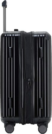 Чемодан з замком TSA, набір валіз, валіза-тролей, жорсткий корпус, чорний (Мітлер)