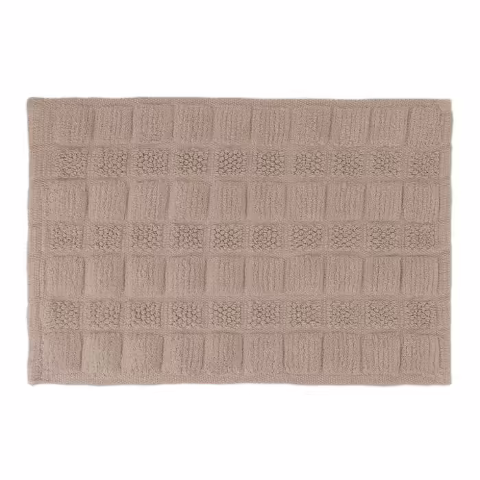 Relaxdays Cotton Bath Mat, 60x40 cm