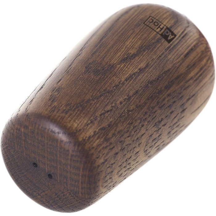 AdHoc GS30 Set of Pepper and Salt Shakers Yoko | Natural Oak Wood, Lightly and Darkly Oiled | Double Holes and Large Opening for Filling