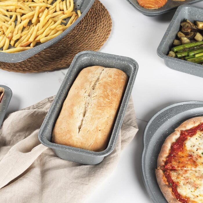 Форма для випічки SALTER, діаметр 24 см, з антипригарним покриттям, знімний дно, для тортів та кішів, з вуглецевої сталі