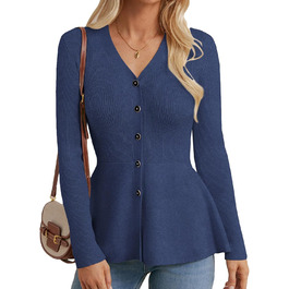 Жакет Grace Karin для жінок, в'язаний, без рукавів, кардиган, осіння мода, повсякденний стиль, елегантний камізель (M, блакитний)