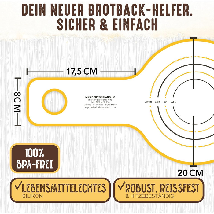 Датський вінчик для тіста - професійний інструмент для випічки, датський міксер для тіста, аксесуар для хлібопечення
