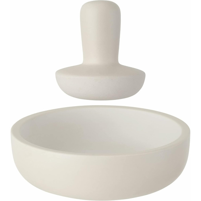 BergHoff Mortar and Pestle 17 cm - Leo (Mortar and pestle made of stoneware, for herbs / spices, grinder, for freshly ground spices, for preparing pesto) 3950033