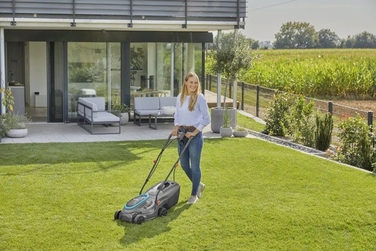 Електрична газонокосарка Gardena 1200 Вт, 30 л