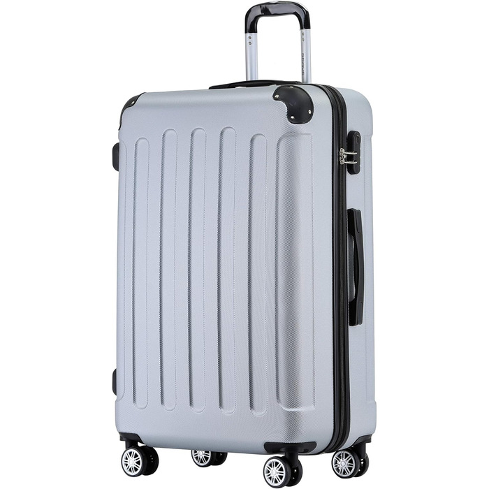 Чемодан Beibye з жорстким корпусом, великий/середній/малий, 14 кольорів, ручна поклажа (55 см), великий (76 см)