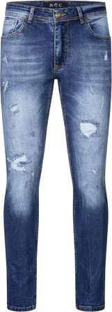 Чоловічі джинси Rock Creek Slim Fit M21 (32W/34L, сині) - Оригінал