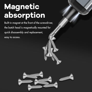 Міні-електродриль/викрутка преміум-класу 68в1 з магнітними бітами для ремонту iPhone, ноутбуків, годинників