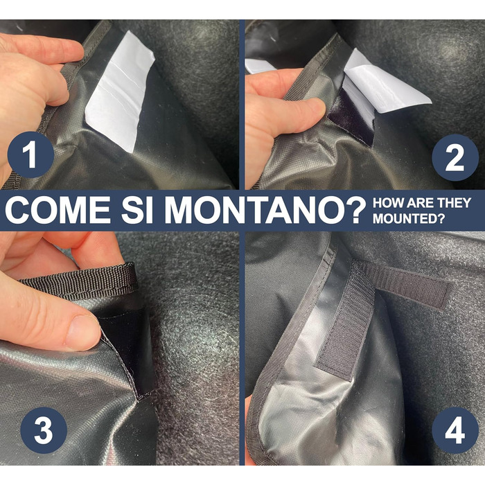 Захист для багажника автомобіля Lupex - універсальний, водовідштовхуючий, матеріал Oxford 600D, чорний, для хетчбеків, позашляховиків та SUV