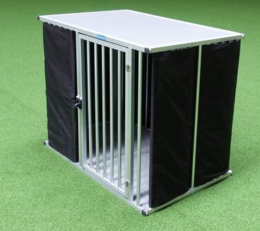 Callieway® ALU DOGBOX - алюмінієва переносна клітка для собак (XL/XXL)