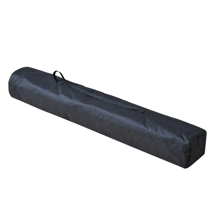 Outsunny Folding Camp Bed with Bag Black | Aosom
