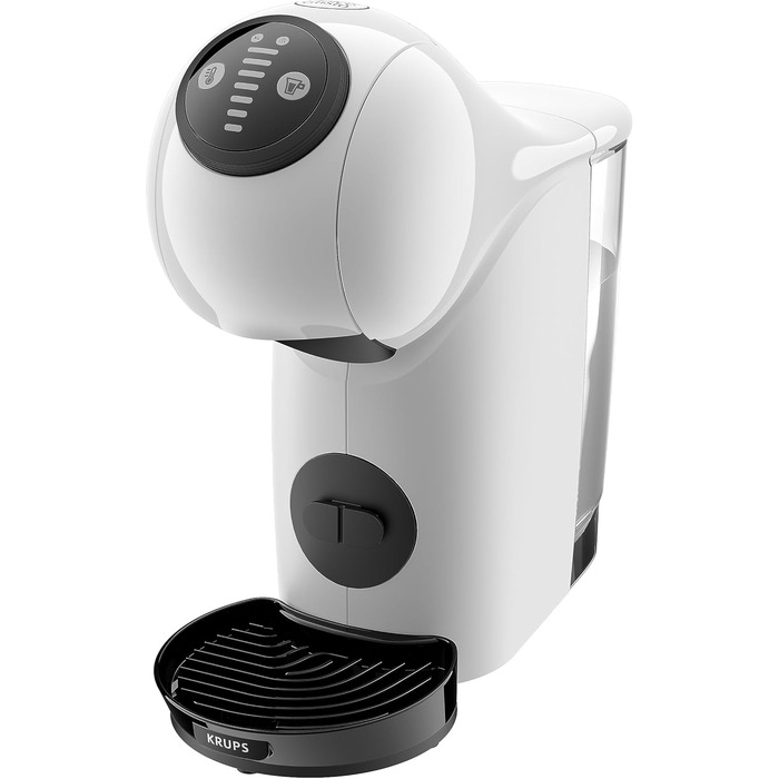 Кавова капсульна машина NESCAFÉ Dolce Gusto Genio S KRUPS, 15 бар, компактна, біла, авто-вимкнення, понад 30 напоїв