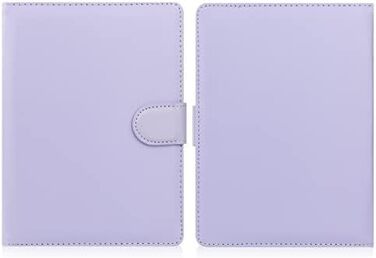 Чохол для Kindle Paperwhite/Kobo Clara HD/Pocketbook/Tolino/Sony E-Reader (6-6.8 дюймів), шкіряний, з підставкою, фіолетовий