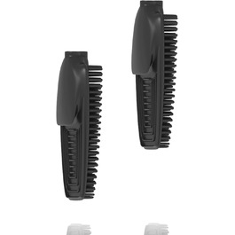 Набір для туалету 3-в-1 з силіконовою щіткою, тримачем та кріпленням на стіну. Довга ручка з нержавіючої сталі, гігієнічний дизайн з ламелями та скребком. Підходить для ванної кімнати та гостьового туалету. Запасні насадки включені.