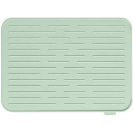 Килимок для посуду Brabantia, силікон, світло-сірий, 32,5 x 44 x см, 1 шт. (Jade Green)