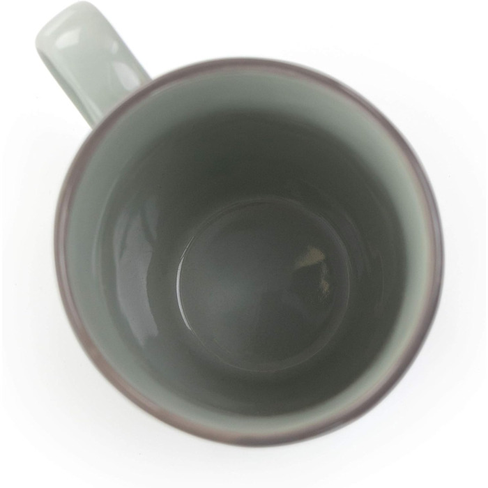 Набір посуду Elama Tahiti з каменю, 16 предметів, сірий та перламутровий