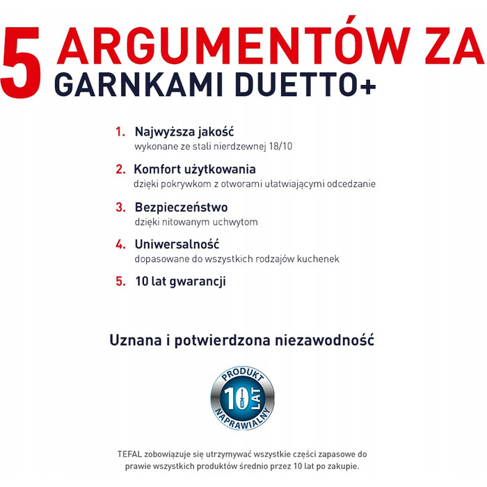 Набір каструль Tefal DUETTO+