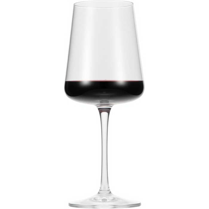 Набір келихів для вина PROST! 6 шт. 491мл з кришталевого скла без свинцю, для червоного та білого вина, 496мл