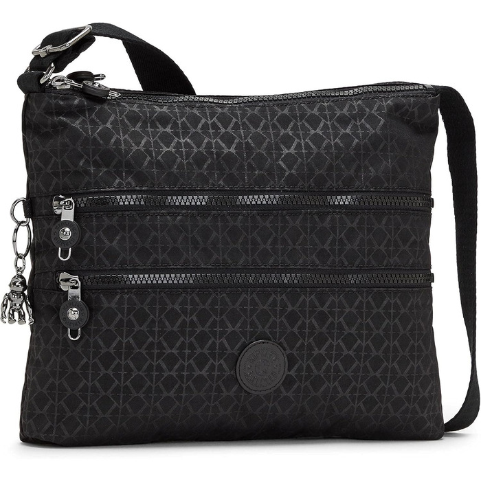 Сумка через плече Kipling Alvar Signature Emb середнього розміру для жінок