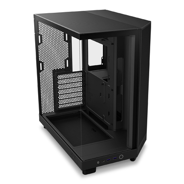 Корпус NZXT H6 Flow з вікном, чорний