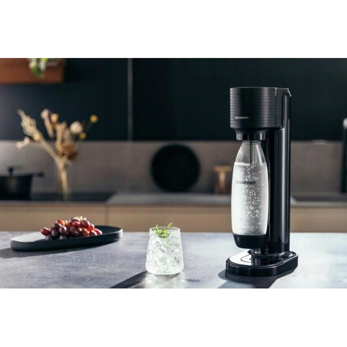 Сифонізатор для води Soda Stream Gaia: пляшка та балон з газом