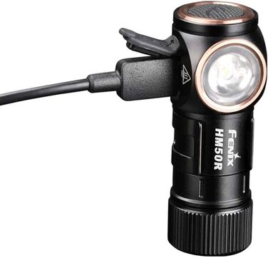 Ліхтар-налобний Fenix HM50R V2.0, міні, універсальний, чорний, для роботи та відпочинку на природі