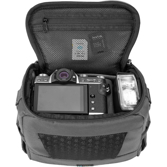 Vanguard Veo Adaptor 24M BK: Сумка на плече для фототехніки, Сірий