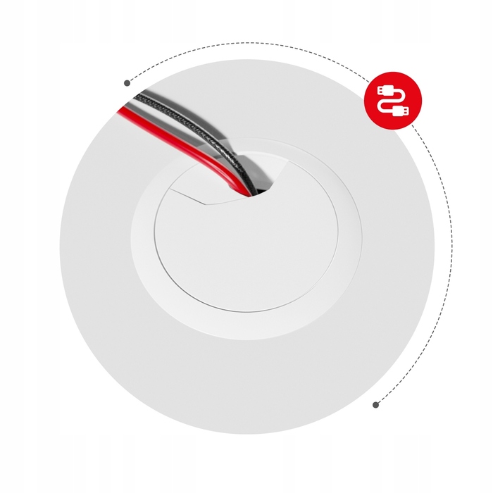 Ігровий комп'ютерний стіл Huzaro HERO 1.6 White