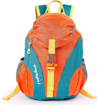 Дитячий рюкзак Cozary Kinder 5L, водонепроникний, для туризму, школи, подорожей та спорту (Помаранчевий)