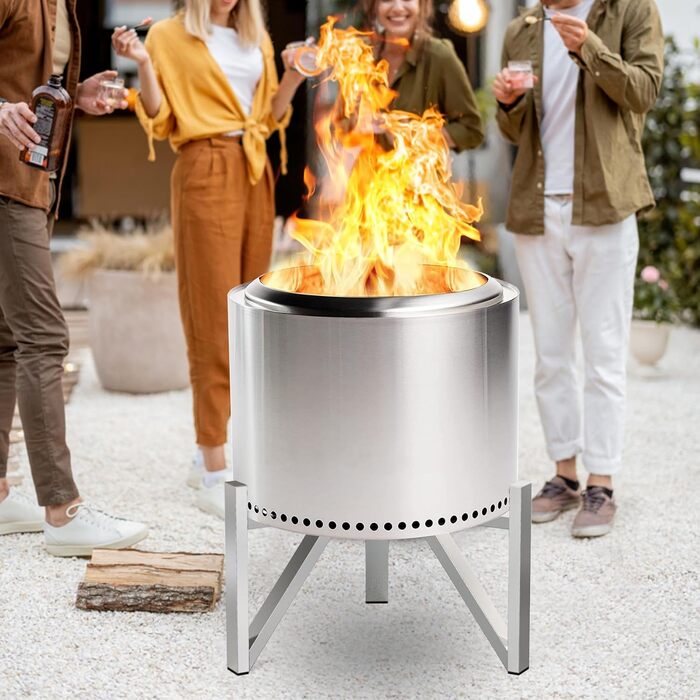 Підставка для вогнища Onlyfire з нержавіючої сталі для Solo Stove Ranger 38,1 см і Bonfire 49,5 см, аксесуари для вуличних камінів, інструменти для фаєрпітів