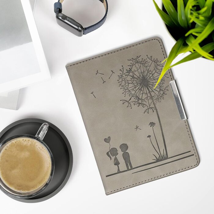 Чохол kwmobile для Tolino Vision 1/2/3/4 HD - з штучної шкіри, дизайн 