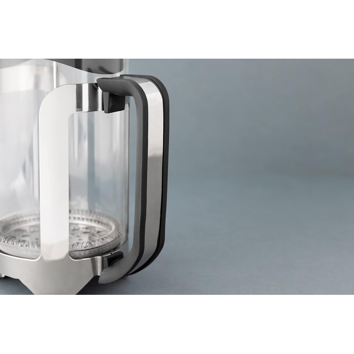 Кавоварка French Press La Cafetière Roma, нержавіюча сталь, 8 чашок, срібна