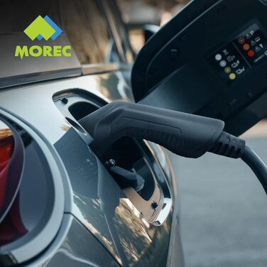 Morec Mobile Wallbox 11kW Type 2 (6-16A) для електромобілів: портативна зарядка з CEE 380V, кабель 6м