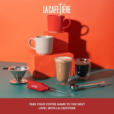 Френч-прес La Cafetière Barcelona 850 мл, керамічний, сірий