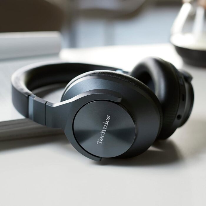 Навушники Bluetooth Technics EAH-A800E-S сріблясті з шумозаглушенням та мікрофоном, складані, бездротові