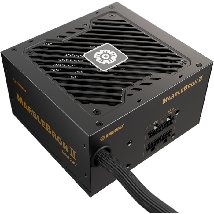 Блок живлення Enermax MarbleBron II 650W, модульний, 80+ Bronze, ATX 3.1, 2x PCIe 6+2