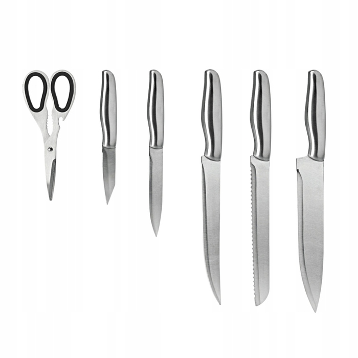 Набір кухонних ножів у підставці Galicja Wilson Monaco, ковані, 6 предметів